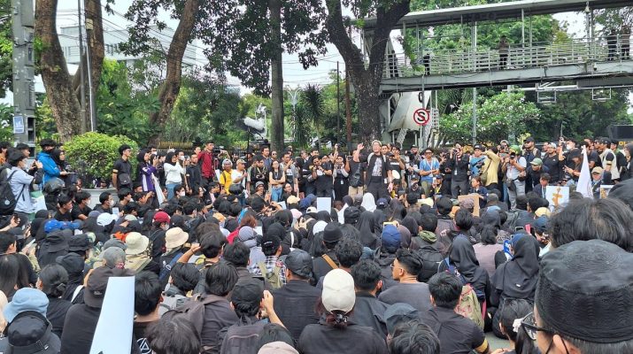 Mahasiswa Gelar Aksi Protes Nasional Berlanjut